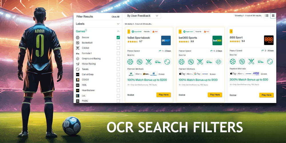 EURO 2024 - OCR FILTERS